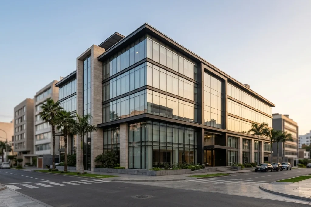 Edificio corporativo de abogados inmobiliarios, Pasquel Bustamante
